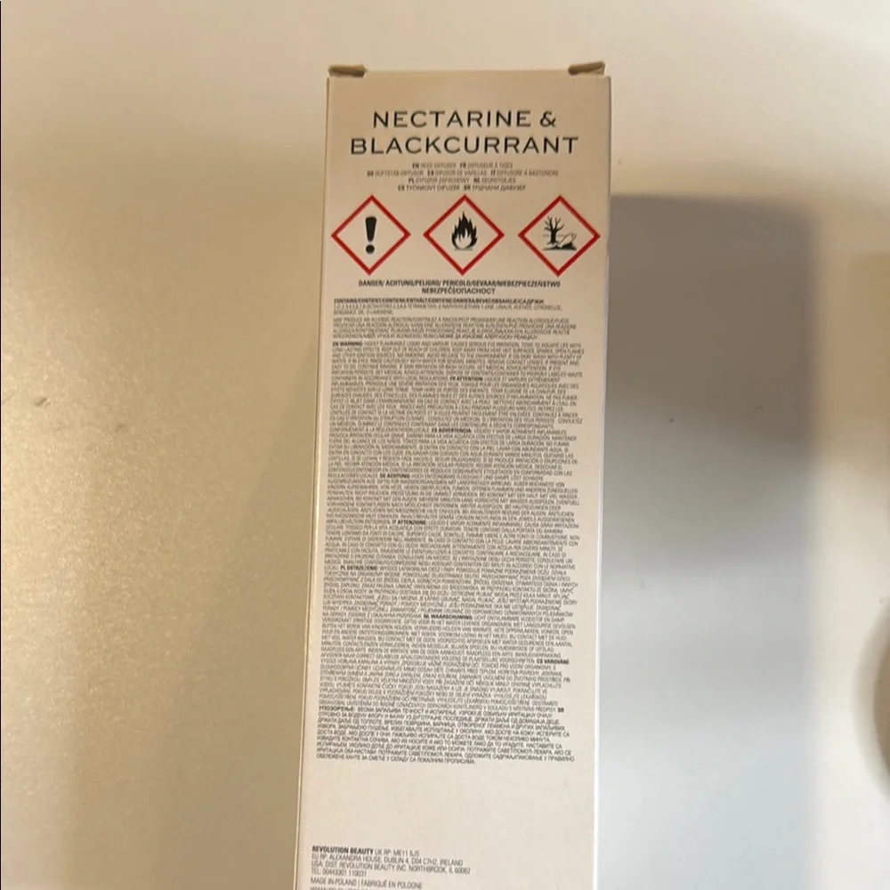 Revolution Skincare White and Orange Bead Diffuser